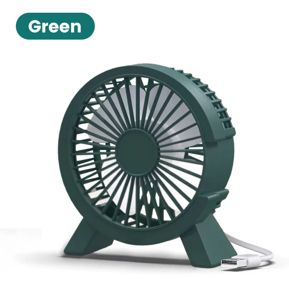 Portable USB Rechargeable Desk Fan
