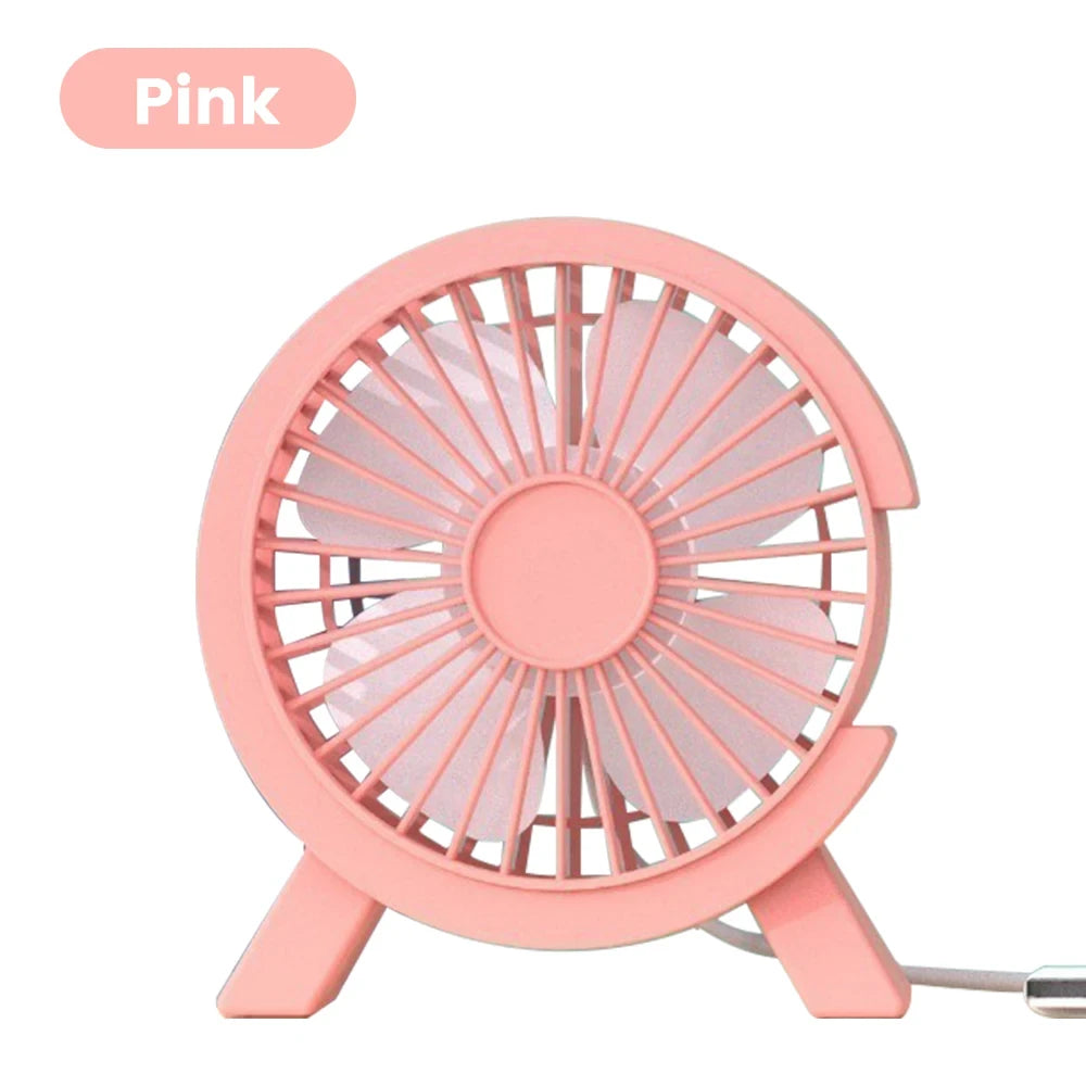 Portable USB Rechargeable Desk Fan